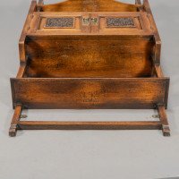 E. W. Godwin. An Anglo-Japanese Walnut Wall Cabinet - Thumbnail 8