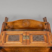 E. W. Godwin. An Anglo-Japanese Walnut Wall Cabinet - Thumbnail 10