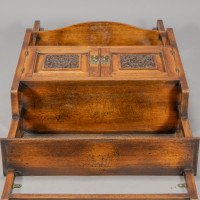 E. W. Godwin. An Anglo-Japanese Walnut Wall Cabinet - Thumbnail 9