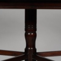 E. W. Godwin. Anglo-Japanese Five-Leg Walnut Side Table with Radiating Stretchers - Thumbnail 13