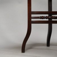 E. W. Godwin. Anglo-Japanese Five-Leg Walnut Side Table with Radiating Stretchers - Thumbnail 18