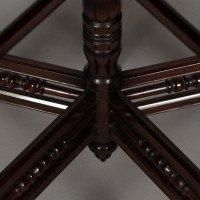 E. W. Godwin. Anglo-Japanese Five-Leg Walnut Side Table with Radiating Stretchers - Thumbnail 21
