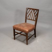 E. W. Godwin, attributed. An Anglo-Japanese Walnut Side Chair - Thumbnail 3