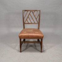E. W. Godwin, attributed. An Anglo-Japanese Walnut Side Chair - Thumbnail 2