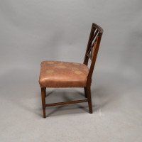 E. W. Godwin, attributed. An Anglo-Japanese Walnut Side Chair - Thumbnail 4