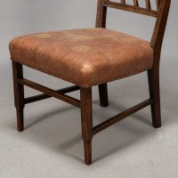 E. W. Godwin, attributed. An Anglo-Japanese Walnut Side Chair - Thumbnail 11
