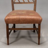 E. W. Godwin, attributed. An Anglo-Japanese Walnut Side Chair - Thumbnail 15