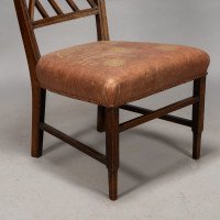 E. W. Godwin, attributed. An Anglo-Japanese Walnut Side Chair - Thumbnail 12
