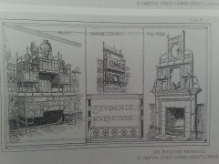 E. W. Godwin. An Anglo-Japanese Walnut Wall Cabinet - Thumbnail 18