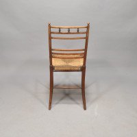 E. W. Godwin in the Style Of. An Aesthetic Movement Oak Bedroom or Side Chair - Thumbnail 4