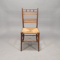E. W. Godwin in the Style Of. An Aesthetic Movement Oak Bedroom or Side Chair - Thumbnail 8
