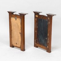 Herbert Davis Richter, Pair of Arts & Crafts Oak Pictures in the Original Frames - Thumbnail 8