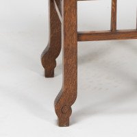 E. W. Godwin, attributed. An Anglo-Japanese Quarter Sawn Oak Side Table - Thumbnail 16