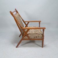 Dr. C. Dresser Manufactured for the Art Furniture Alliance. A Rare & Important Aesthetic Movement Armchair - Thumbnail 8