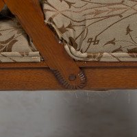 Dr. C. Dresser Manufactured for the Art Furniture Alliance. A Rare & Important Aesthetic Movement Armchair - Thumbnail 31