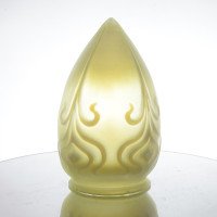 Two Peacock Feather Vaseline Shades - Thumbnail 2