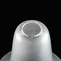 Arts and Crafts Frosted Glass Lampshade – Bell Form with Gently Flared Rim - Thumbnail 11