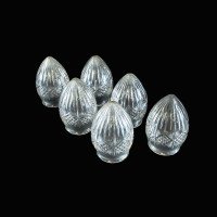 Arts and Crafts Cut Glass ‘Pineapple’ Shades – Set of Six, c.1900 - Thumbnail 7