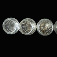 Arts and Crafts Cut Glass ‘Pineapple’ Shades – Set of Six, c.1900 - Thumbnail 10