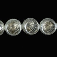 Arts and Crafts Cut Glass ‘Pineapple’ Shades – Set of Six, c.1900 - Thumbnail 11