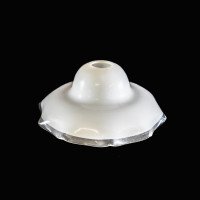 Arts and Crafts Set of Six Opalescent Ruffled Glass Shades - Thumbnail 12