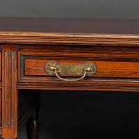 E. W. Godwin for Collinson & Lock. A Fine Quality Rosewood Desk - Thumbnail 7
