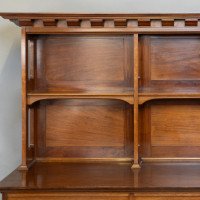 Phillip Webb, attributed. An Aesthetic Movement Walnut Arts & Crafts Style Dresser Sideboard by Morris & Co - Thumbnail 7