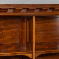 Phillip Webb, attributed. An Aesthetic Movement Walnut Arts & Crafts Style Dresser Sideboard by Morris & Co - Thumbnail 12