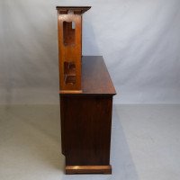 Phillip Webb, attributed. An Aesthetic Movement Walnut Arts & Crafts Style Dresser Sideboard by Morris & Co - Thumbnail 13