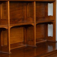 Phillip Webb, attributed. An Aesthetic Movement Walnut Arts & Crafts Style Dresser Sideboard by Morris & Co - Thumbnail 14
