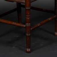Gillow and Co., attributed. In the Style of E. W. Godwin – Aesthetic Movement Two-Tier Walnut Side Table - Thumbnail 13