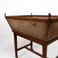 Sir Edwin Landseer Lutyens. A Rare Newspaper Basket with Acorn Finials (replaced) - Thumbnail 15