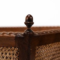 Sir Edwin Landseer Lutyens. A Rare Newspaper Basket with Acorn Finials (replaced) - Thumbnail 17