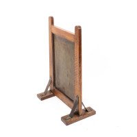 Leonard Wyburd, attributed. A Rare Arts & Crafts Oak Fire Screen by Liberty & Co - Thumbnail 6