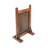 Leonard Wyburd, attributed. A Rare Arts & Crafts Oak Fire Screen by Liberty & Co - Thumbnail 4