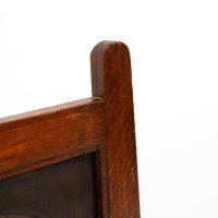 Leonard Wyburd, attributed. A Rare Arts & Crafts Oak Fire Screen by Liberty & Co - Thumbnail 9