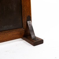 Leonard Wyburd, attributed. A Rare Arts & Crafts Oak Fire Screen by Liberty & Co - Thumbnail 11