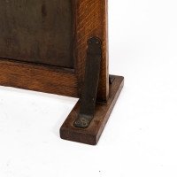 Leonard Wyburd, attributed. A Rare Arts & Crafts Oak Fire Screen by Liberty & Co - Thumbnail 13