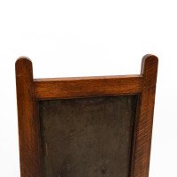 Leonard Wyburd, attributed. A Rare Arts & Crafts Oak Fire Screen by Liberty & Co - Thumbnail 15