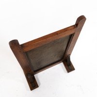 Leonard Wyburd, attributed. A Rare Arts & Crafts Oak Fire Screen by Liberty & Co - Thumbnail 17