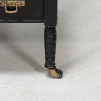 E. W. Godwin for Gillow and Co., attributed – Aesthetic Movement Walnut & Ebonised Canterbury - Thumbnail 10