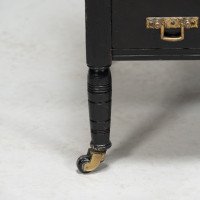 E. W. Godwin for Gillow and Co., attributed – Aesthetic Movement Walnut & Ebonised Canterbury - Thumbnail 13