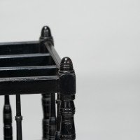 E. W. Godwin for Gillow and Co., attributed – Aesthetic Movement Walnut & Ebonised Canterbury - Thumbnail 14