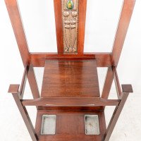 Shapland & Petter. Arts & Crafts Walnut Hallstand - Thumbnail 13