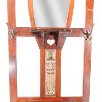 Shapland & Petter. Arts & Crafts Walnut Hallstand - Thumbnail 16