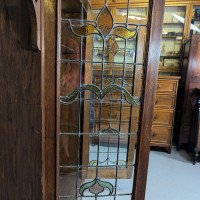 Liberty & Co., attributed. Arts & Crafts Oak Glazed Bookcase - Thumbnail 12
