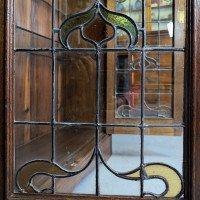 Liberty & Co., attributed. Arts & Crafts Oak Glazed Bookcase - Thumbnail 13