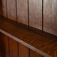 Bath Cabinet Makers, an Arts & Crafts Oak Sideboard with Dutch Inlaid Scenes - Thumbnail 29