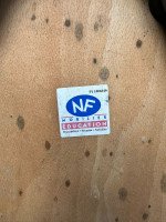 A Set of 35 Multi-coloured Stacking Tubular & Plywood Chairs Made by NF Mobilier of France - Thumbnail 30