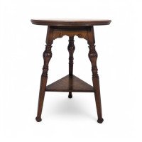 Garnet & Sons of Warrington. A Good Quality Aesthetic Movement Oak Side or Cricket Table